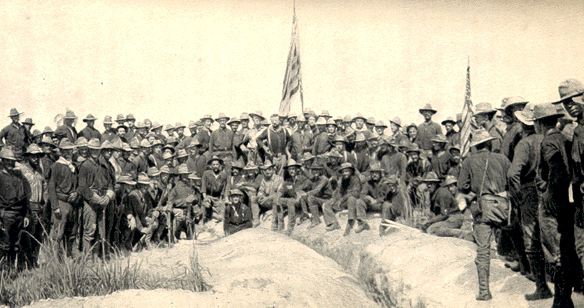 Buffalo Soldiers společně s Rough Riders