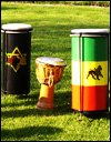 Nyahbinghi drums